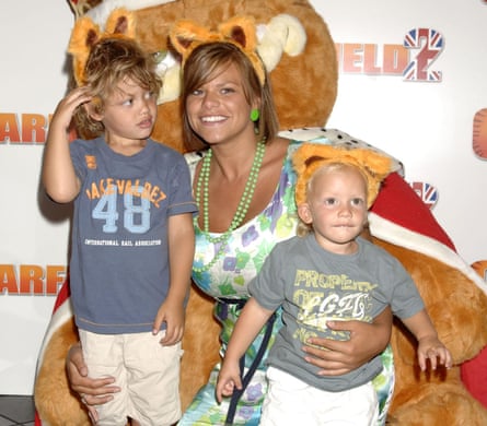 Jade Goody with her sons Bobby (left) and Freddie in 2006.