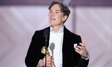 Oppenheimer star Cillian Murphy wins the Golden Globe for best performance by a male actor in a motion picture drama.