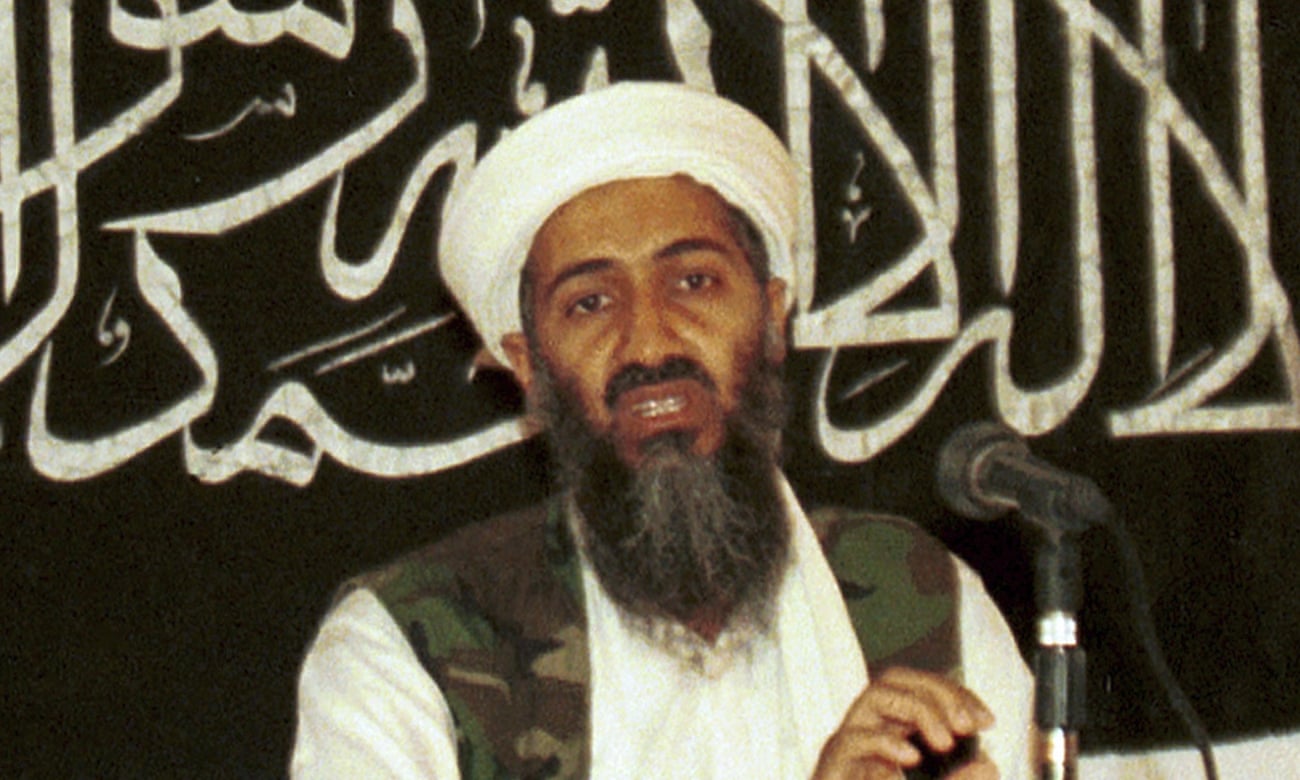 Osama bin Laden pictured in 1998.