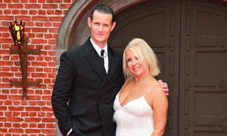 Matt Smith and mother Lynne Smith