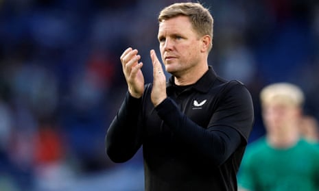 Eddie Howe: His drive and standards are so high.