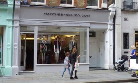 Problems started when matchesfashion went into administration and a return parcel was lost.
