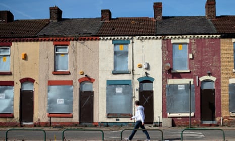 Derelict houses round Anfield