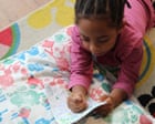 My latest masterpiece – a house for toy farm animals! What my son learned from a day making art at home