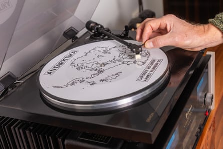 Saunder collected physical copies of each record.