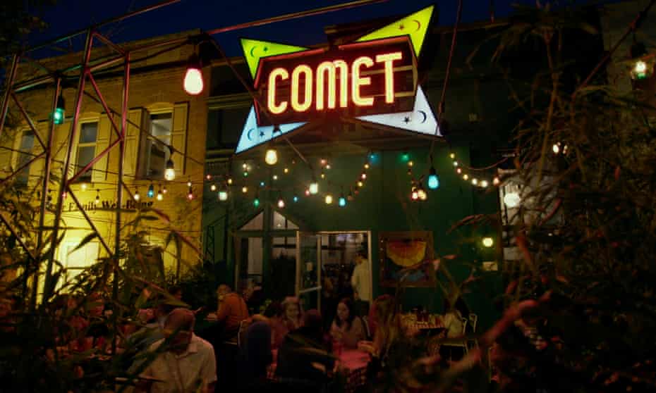 Comet Ping Pong, the restaurant at the centre of Pizzagate, in After Truth