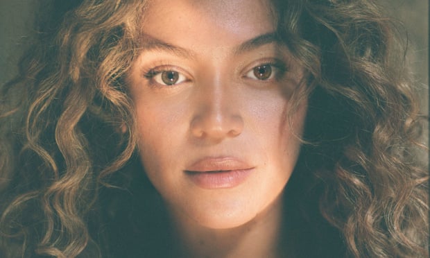 Close-up of Beyonce.