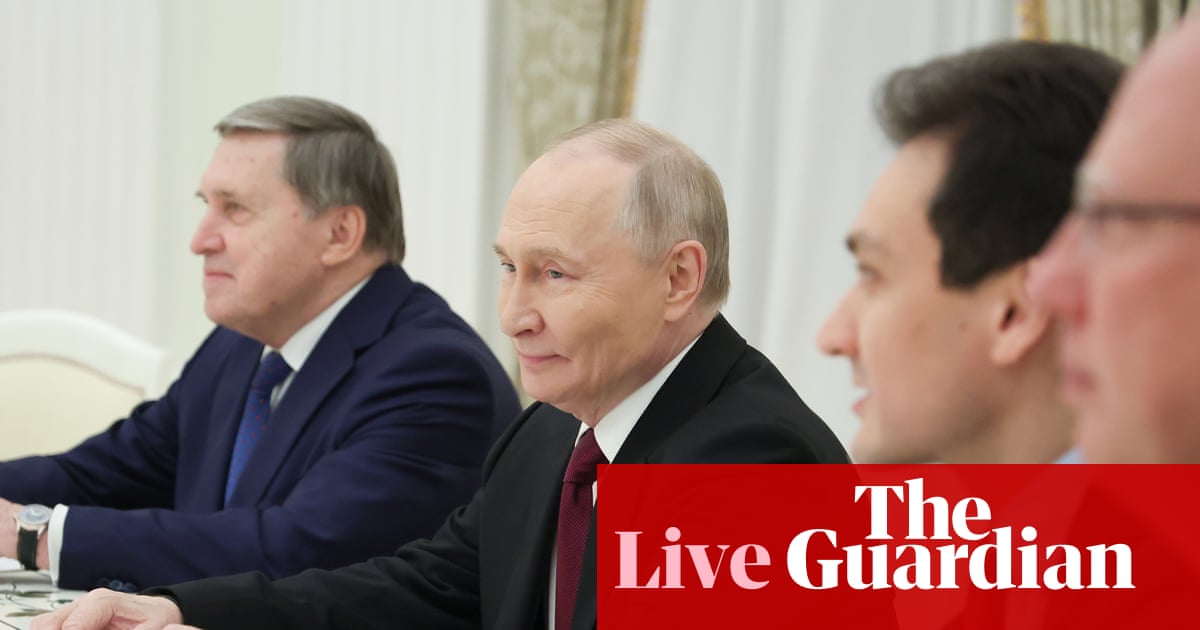 Obvious' Putin does not want peace in Ukraine, say Nato ministers, as Russia denies rejecting US plan - Europe live