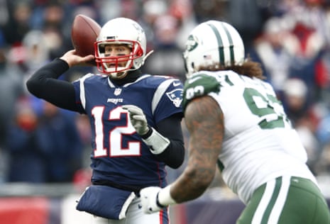 Tom Brady in action against the Jets.