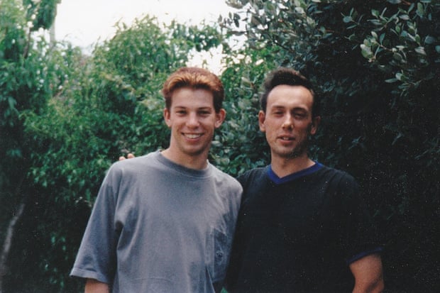 Nigel Featherstone with Tim, around 1997