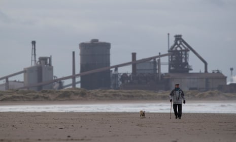 The steel-making plant at Redcar, which was mothballed in 2015
