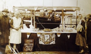 Seafood stall in the 1950s