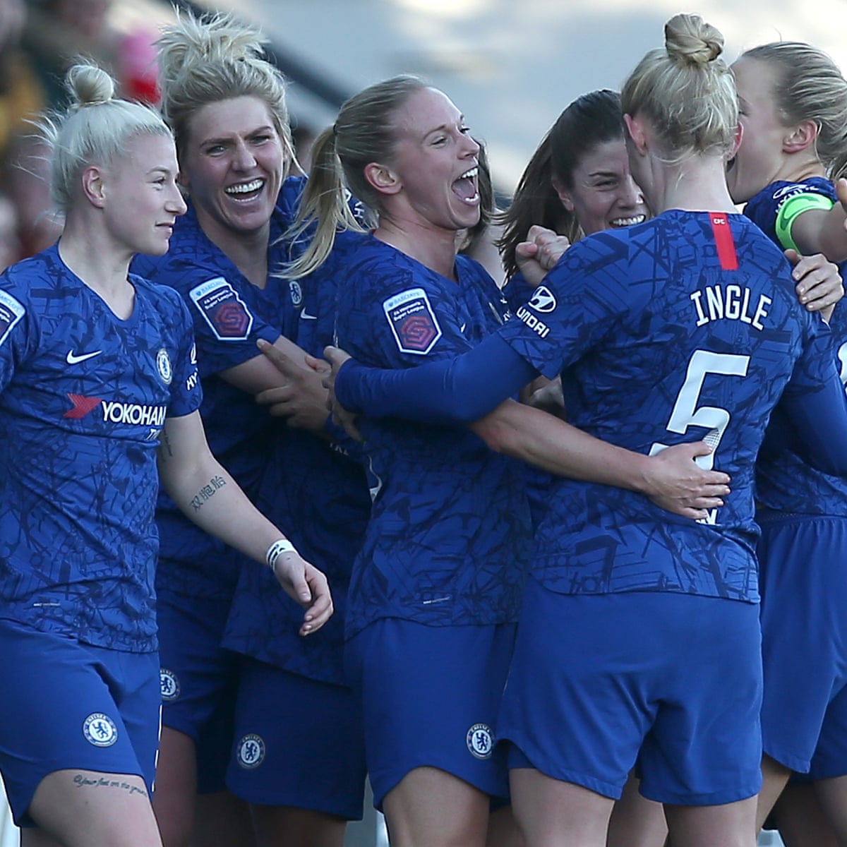 Arsenal 1 4 Chelsea Women S Super League As It Happened Football The Guardian