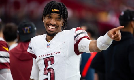 Jayden Daniels has changed the comical Commanders into a serious franchise | Washington Commanders | The Guardian