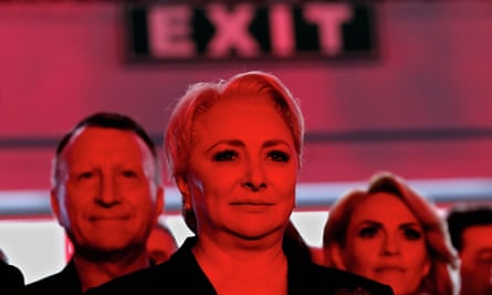 Former Romanian Prime Minister and leader of the ruling Social Democratic Party (PSD), Viorica Dancila, arrvies during an event held at Romexpo exposition center in Bucharest, Romania, 12 October 2019, three days after her government lost a vote of confidence in parliament. Dancila has been nominated as the PSD’s candidate for the 2019 presidential elections, that will be held on 10 November 2019. EPA/ROBERT GHEMENT