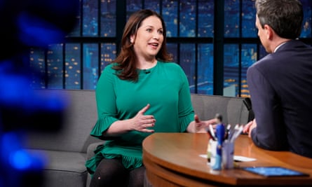 Callimachi during an interview on Late Night with Seth Meyers in May.