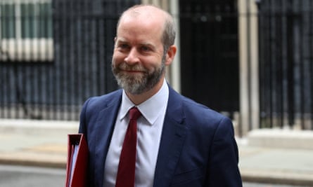 Britain’s business secretary Jonathan Reynolds attends a cabinet meeting in London.