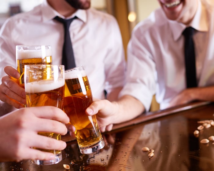 One in three UK workers have called in sick after work drinks, survey finds