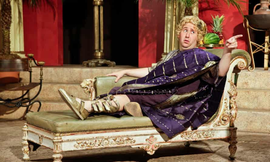 Making history: in Horrible Histories as Emperor Nero in the Rotten Romans.
