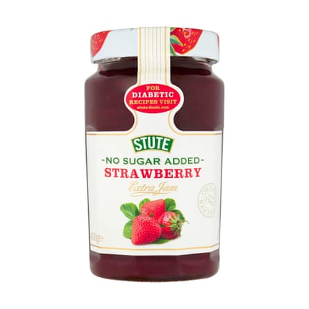 Stute No Sugar Strawberry Extra Jam 430g