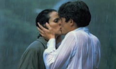 ‘Is it raining? I hadn’t noticed’ … Andie MacDowell and Hugh Grant in the scene that is often voted the worst in movie history; the film is celebrating its 25th anniversary.