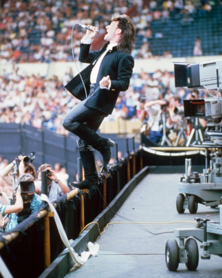 Live Aid, Wembley, 1985.