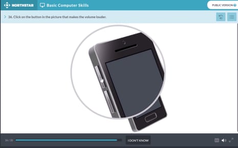 Job agency refers welfare recipients to online course asking basic