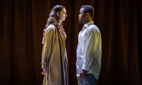 Tanya Reynolds and Micheal Ward in A Mirror, set in an authoritarian regime.