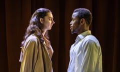 A Mirror Almeida Theatre Tanya Reynolds and Micheal Ward