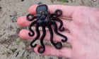 Teenager finds ‘holy grail’ Lego octopus from 1997 spill off Cornwall coast