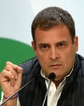 Congress president Rahul Gandhi.