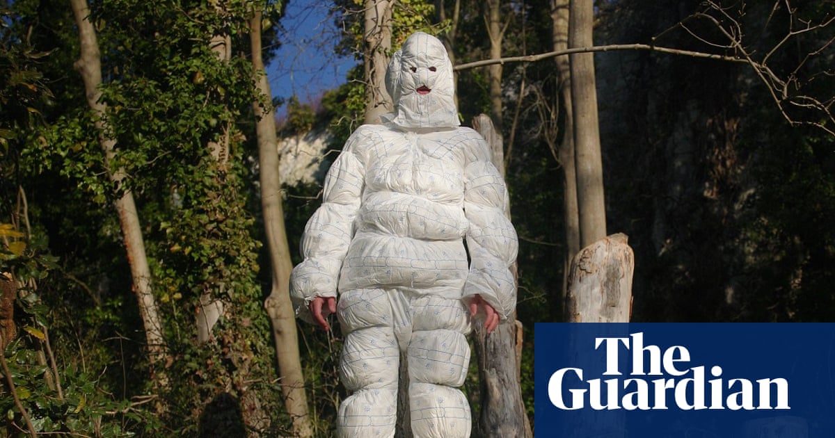 ‘The smell wasn’t healthy’: the artist who wore 24 nappies to highlight sewage pollution – and fell ill