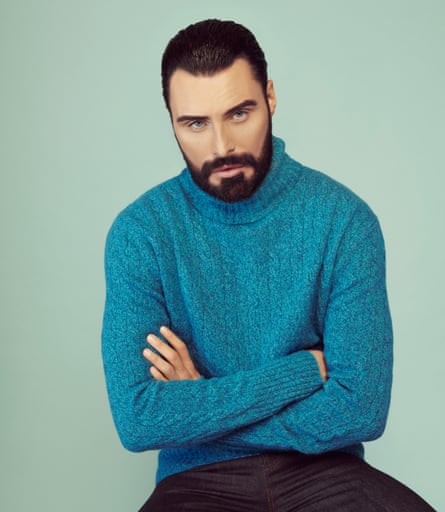 ‘I started off as a joke’: Rylan wears turquoise knit by erdem.com.