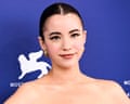 Ashley St Clair at a photocall for Musk at the Venice film festival