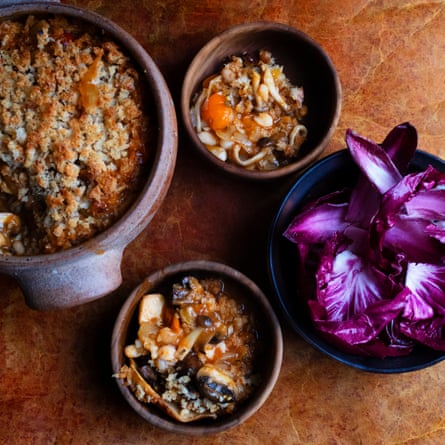 Mushroom ‘cassoulet’.