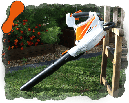 Testing leaf blowers: Stihl