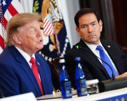 Donald Trump and Marco Rubio.