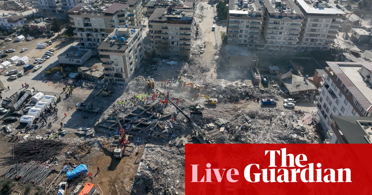 Turkey-Syria earthquake: death toll rises to 33,000; baby girl rescued alive after 150 hours, Turkish health minister says  as it happened