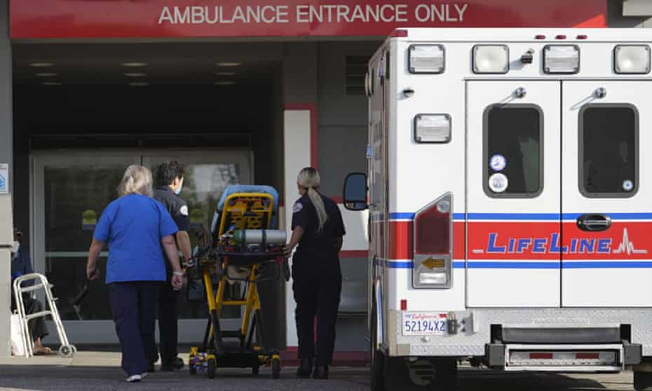San Francisco officials tell residents not to call 911 amid Omicron surge | California | The Guardian
