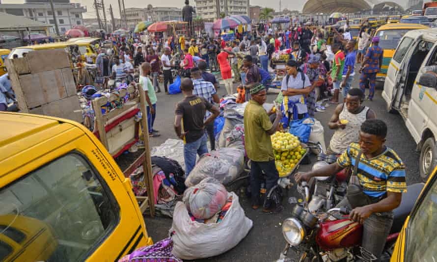 La ville de Lagos au Nigeria.