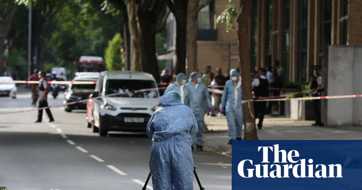 Two dead after four people stabbed at business premises in central London