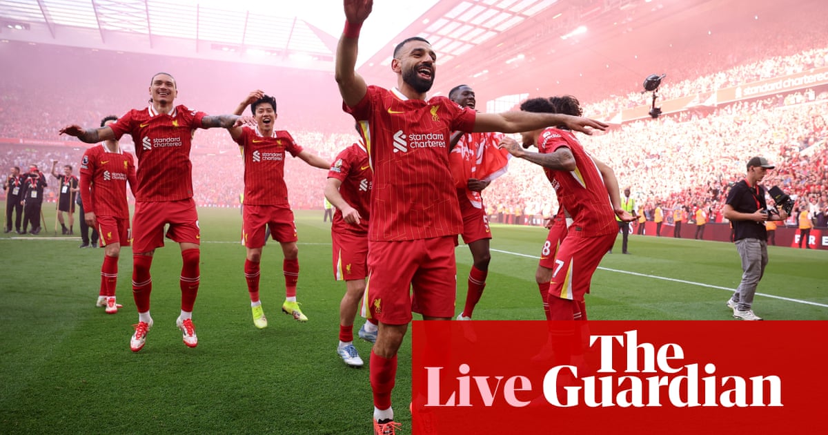 Liverpool win Premier League title after 5-1 rout of Tottenham live reaction
