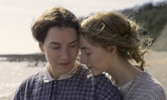 ‘I wasn’t making a biopic’ … Kate Winslet and Saoirse Ronan in Ammonite.