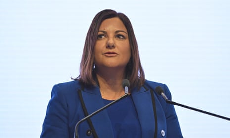 Kristy McBain, the minister for emergency management.