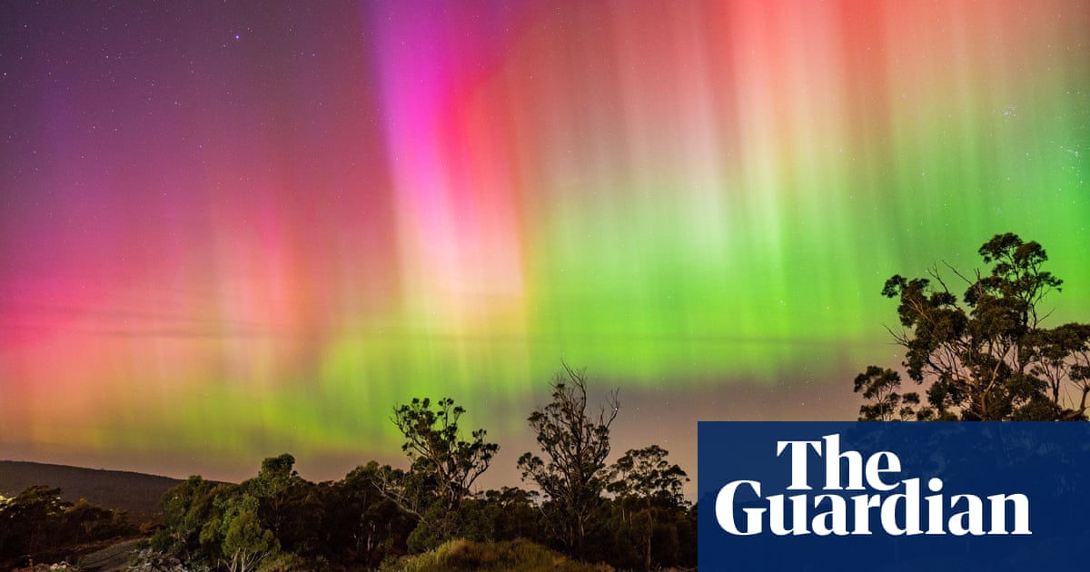 Auroras light up skies across the world after solar storm – in pictures