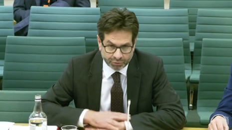 Tom Josephs from the OBR giving evidence to the Treasury committee