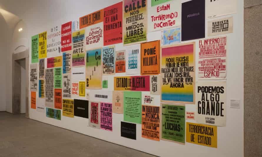 posters in the exhibition