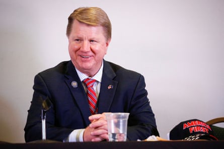 a man smiling