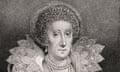 Mary Herbert, nee Mary Sidney, Countess of Pembroke, 1561-1621. English patroness of the arts and translator.. Image shot 1806. Exact date unknown.<br>AGGYHY Mary Herbert, nee Mary Sidney, Countess of Pembroke, 1561-1621. English patroness of the arts and translator.. Image shot 1806. Exact date unknown.