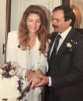 Jan at with her third husband